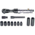Urrea Heavy Duty Ratchet Wrench Set 1/2&quot; Drive, 150 RPM, 50 ft-lb, 12 Pieces