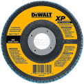 DeWalt DW8256 Flap Disc XP Type 27  4-1/2&quot; x 5/8-11&quot; 80 Grit  Zirconia - Pkg Qty 5