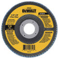 DeWalt Flap Disc Type 27, 4-1/2&quot; x 7/8&quot;, 60 Grit, Zirconia, DW8352 - Pkg Qty 10