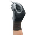 HyFlex® Lite Gloves, Black Foamed PU Palm Coat, XL, 1 Pair - Pkg Qty 12