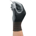 HyFlex&#174; Lite Gloves, Black Foamed PU Palm Coat, Size 9, 1 Pair - Pkg Qty 12