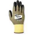 HyFlex® Cut Resistant Gloves, Black Nitrile Palm Coat, XL, 1 Pair - Pkg Qty 12