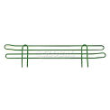Global Industrial 30&quot;W x 4&quot;H Wire Ledge, Green Epoxy Finish