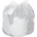 20-30 Gallon Medium Duty White Trash Bags, 0.7 Mil, 200 Bags/Case