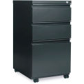 Alera 3-Drawer Mobile Pedestal File W/Full-Length Pull,14-7/8w x 19-1/8d