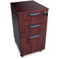 Alera Valencia Mobile Box/Box/File Pedestal File,15-7/8w x 20-1/2d x 28-3/8h