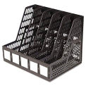Advantus AVT34092 Literature File, Five Slots, Black