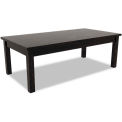 Alera Occasional Table, Rectangle, 47-1/4w x 20d x 16h, Black, Valencia Series
