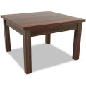 Alera Valencia Series Occasional Table, Rectangle, 23-5/8w x 20d x 20 3/8h, Mahogany