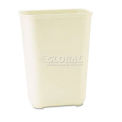 Rubbermaid RCP254400BG Fire-Resistant Wastebasket,Rectangular,Fiberglass 10 gal,Beige