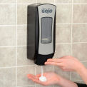 Hand Soap Dispenser, Chrome/Black, 1250mL