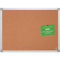MasterVision Earth Cork Board, Silver/Gray Frame, 48"W x 36"H