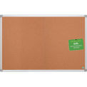 MasterVision Earth Cork Board, Silver/Gray Frame, 72&quot;W x 48&quot;H