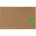 MasterVision Earth Cork Board, Oak Frame, 72&quot;W x 48&quot;H