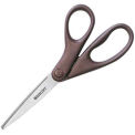 Westcott 41511 Design Line Stainless Steel Scissors, 8&quot; Straight, Metallic Burgandy - Pkg Qty 12