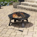 Pleasant Hearth Brant Wood Burning Fire Pit, 30&quot; Round, Rubbed Bronze Finish