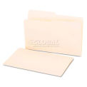 Universal File Folders, 1/2 Cut, One-Ply Top Tab, Legal, Manila, 100/Box