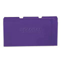 Universal Colored File Folders, 1/3 Cut One-Ply Top Tab, Legal, Violet, 100/Box