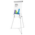 Universal Heavy Duty Presentation Easel, 69&quot; Maximum Height, Metal, Silver