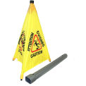 Impact&#174; Pop Up Safety Cone 31&quot; Yellow/Black, Multi-Lingual - 9182 - Pkg Qty 4