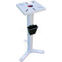 Pedestal Stand for Bench Grinders, 9-3/4&quot; Square Mounting Surface