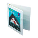 Avery Framed View Binder With Slant Rings, 1/2&quot; Capacity, White