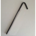 Mini Tarp Hook Stake, 10&quot;, Black
