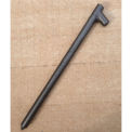 Forged Head Stake, 12&quot;L, Unpainted