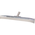 24&quot; Gray Non-Marking Curved Standard Duty Floor Squeegee