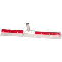 24&quot; Gray Non-Marking Floor Squeegee, Rubber Refill