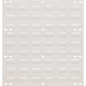 Louvered Panel, 18&quot; x 19&quot;, Oyster White