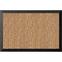 MasterVision Natural Corkboard Black Kamashi Frame 24x36&quot;