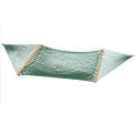 Classic Cotton Rope Outdoor Hammock, Green