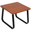 Square Coffee Table, Cherry Top, 20&quot; x 20&quot;