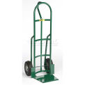 Shovel Nose Hand Truck, Loop Handle, 10" Flat Free Wheels