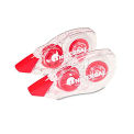 Universal One Correction Tape with Two-Way Dispenser, Non-Refillable, 1/5 x 472, 2/Pack