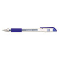 Universal Roller Ball Stick Gel Pen, Blue Ink, Medium, Dozen