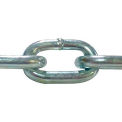 Advantage Grade 30 Proof Coil Chain, 1/2&quot; Dia., 4500 Lb. Cap., 10' Box, Bright Zinc
