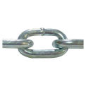 Advantage Grade 30 Proof Coil Chain, 1/4&quot; Dia., 1250 Lb. Cap., 141' Pail, Bright Zinc