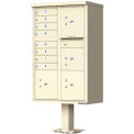 Vital CBU, 8 Mailboxes & 4 Parcel Lockers, Sandstone