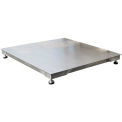 Optima Stainless Steel NTEP 48&quot; x 48&quot; HD Pallet Digital Scale 5,000lb x 1lb, OP-916SS-4x4-5LED