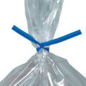 7&quot;x5/32&quot; Plastic Twist Ties, Blue, 2000 Pack