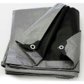 Tarp, 14x14 Weave, 12&#39; x 16&#39;, Silver/Black