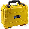Medium Outdoor Waterproof Case W/ Reconfigurable Padded Divider Insert, 14-1/4&quot;L x11-3/4&quot;W,Yellow