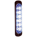 Buyers 8891914 LED Rectangular Blue Low Profile Strobe Light 12V, 6 LEDs