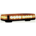 Buyers 8891040 LED Rectangular Amber Mini Lightbar 12VDC, Magnetic 24 LEDs