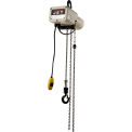 JSH Series 1/8 Ton Electric Chain Hoist, 10 Ft. Lift, 1 Phase, 115V