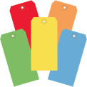 4-3/4"x2-3/8" Shipping Tags, Assorted Color, 1000 Pack