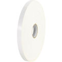 1/2&quot; x 36 Yds Double Sided Foam Tape, White, 2/PACK