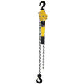 OZ Lifting Lever Hoist With Std. Overload Protection 1-1/2 Ton Cap. 10' Lift